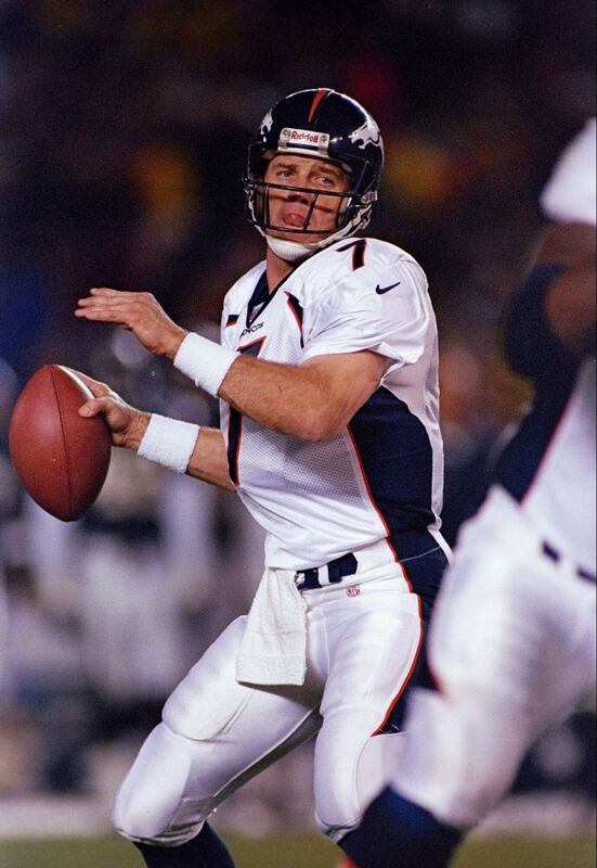 Quarterback John Elway. Picture: Aubrey Washington/Allsport