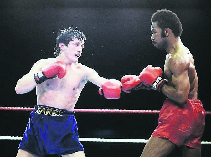 Barry McGuigan in action against Eusebio Pedroza in 1985. Picture: Getty