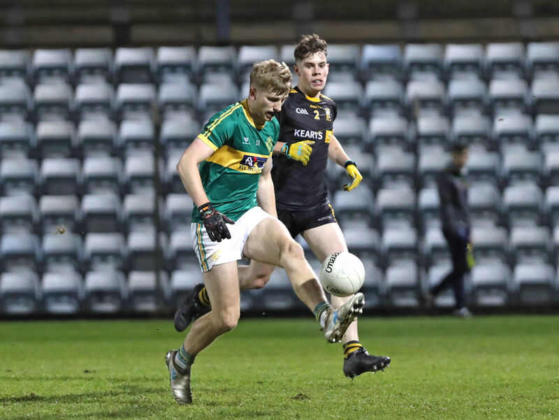  David Hurley is also a fine Gaelic footballer with St Michael's. Picture: Jim Coughlan.