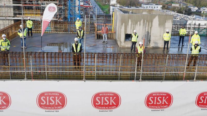 Huge Cork city student development reaches final stages of construction Huge Cork city student development reaches final stages of construction