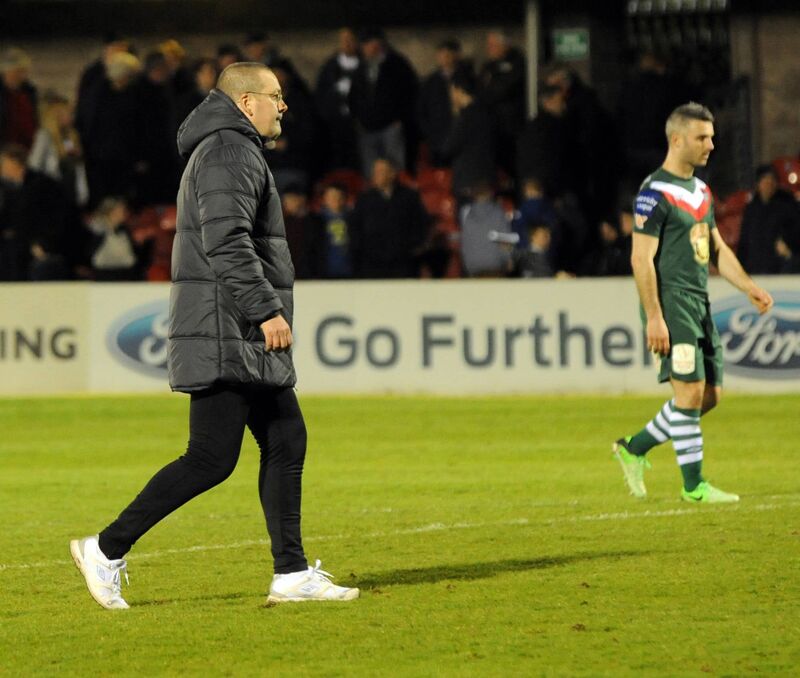 Cork City manager Tommy Dunne and Danny Murphy. Picture: Eddie O'Hare