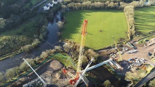 Longest concrete beams in Ireland and Britain placed over Cork river - Vimarsana News