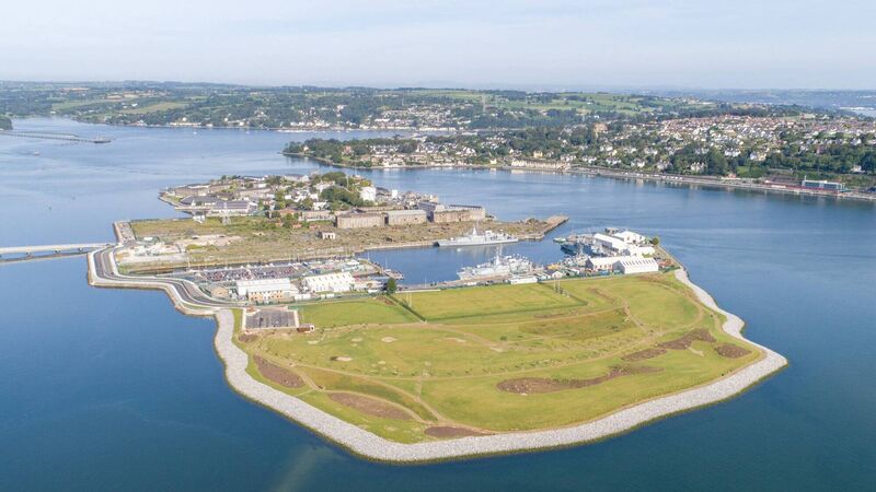 Long-awaited park to open at Haulbowline in new year Long-awaited park to open at Haulbowline in new year
