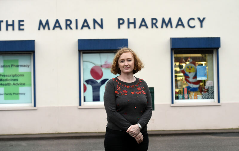 Elaine Davis at The Marian Pharmacy, Friars Walk, Cork. Elaine Davis at The Marian Pharmacy, Friars Walk, Cork.