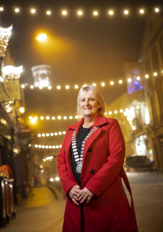 County Mayor, Cllr Mary Linehan Foley.