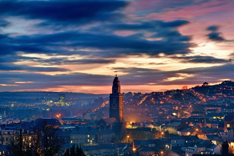 Sunset from the top of Patrick's Hill. Picture: Michael Prior Sunset from the top of Patrick's Hill. Picture: Michael Prior