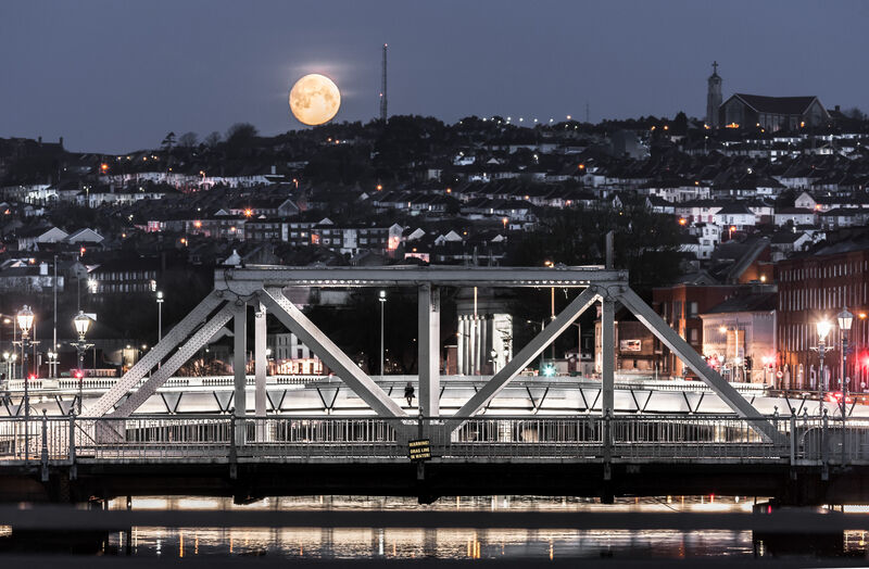A view of the Brian Boru Bridge and the northside of the city. Picture; David Creedon / Anzenberger A view of the Brian Boru Bridge and the northside of the city. Picture; David Creedon / Anzenberger