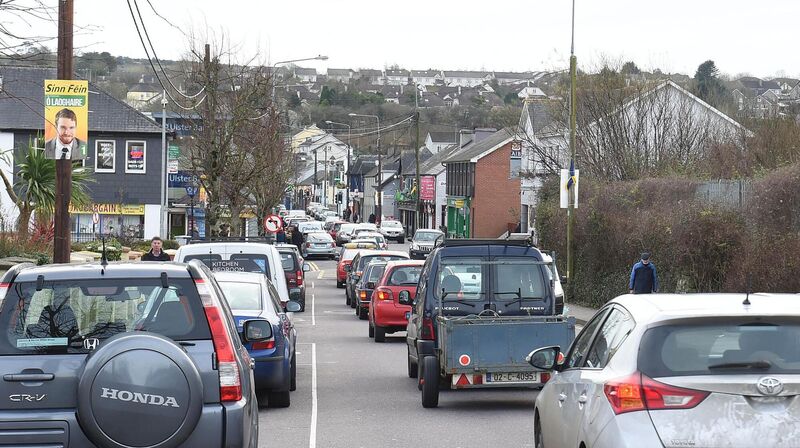Carrigaline town centre. Carrigaline town centre.