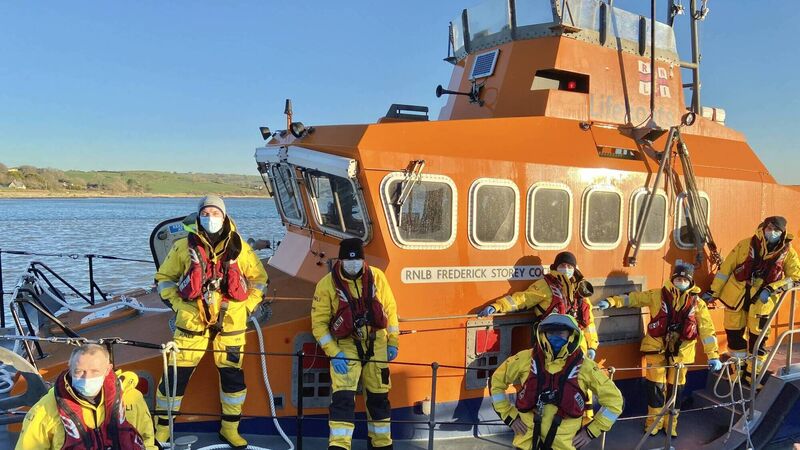 Yacht with three people on board rescued off the Old Head of Kinsale Yacht with three people on board rescued off the Old Head of Kinsale