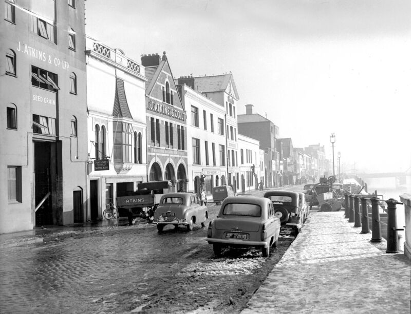 New Year's Day at Patrick's Quay, 1956.