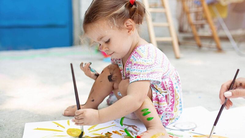 Simple ideas to keep children under five entertained during lockdown