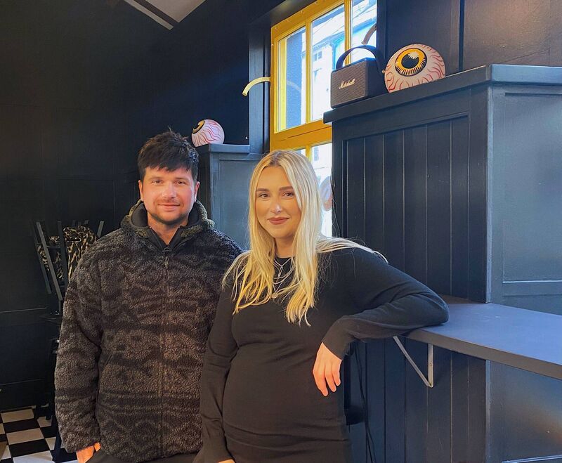 Nino Huzjak and Martina Ratkovic of VeganKO. Nino Huzjak and Martina Ratkovic of VeganKO.