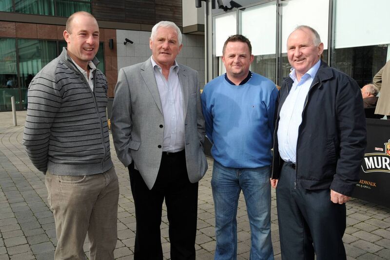 Eamonn Ryan with his former selectors Noel O'Connor and Frank Honohan and stats man Peter O'Leary. Picture: Eddie O'Hare Eamonn Ryan with his former selectors Noel O'Connor and Frank Honohan and stats man Peter O'Leary. Picture: Eddie O'Hare
