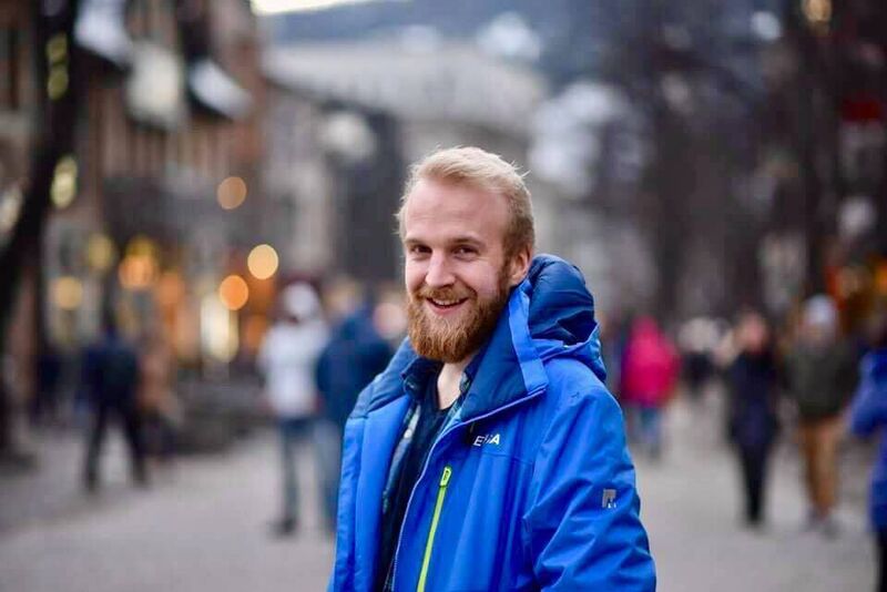 Kane Fox who works for NRG Store in Little Island.