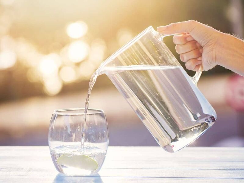 Try to make sure you drink lots of water Picture: Stock