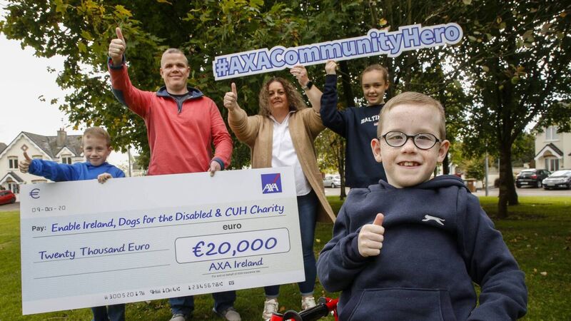 Cork schoolboy rewarded for charity fundraising heroics