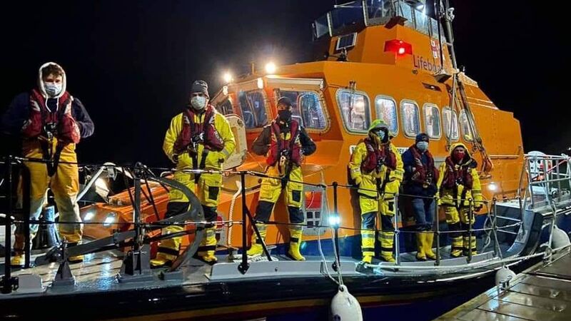 Emergency services personnel involved in dramatic rescue in Cork