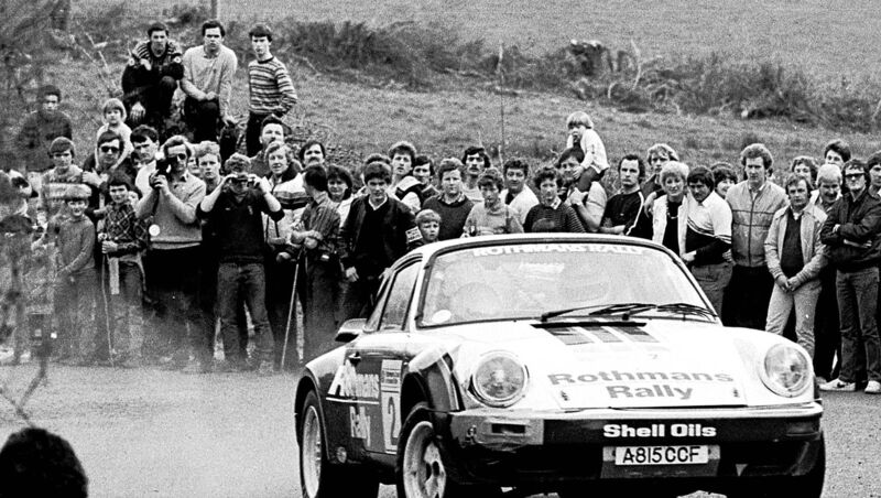 Billy Coleman in action at the Circuit of Ireland Rally. Billy Coleman in action at the Circuit of Ireland Rally.