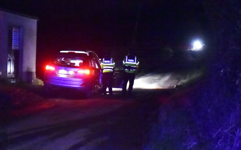 Gardai at the scene where the burnt out car was found at Dromdeer, near Doneraile. Gardai at the scene where the burnt out car was found at Dromdeer, near Doneraile.