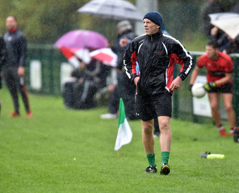 Paudie Kissane on the sideline for Éire Óg. Picture: Eddie O'Hare Paudie Kissane on the sideline for Éire Óg. Picture: Eddie O'Hare