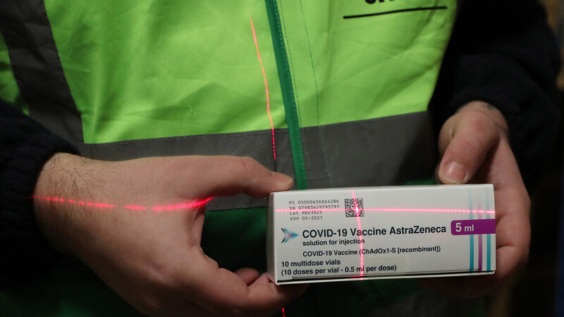 First Oxford/AstraZeneca jabs arrive in Ireland First Oxford/AstraZeneca jabs arrive in Ireland