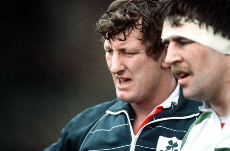 Willie Duggan and Donal Lenihan. Picture: INPHO/Billy Stickland