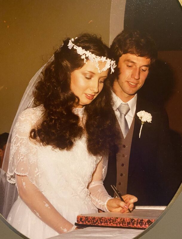 Marion Creedon Hegarty and her husband Tom Creedon, who died in an accident, before their third anniversary. Marion Creedon Hegarty and her husband Tom Creedon, who died in an accident, before their third anniversary.