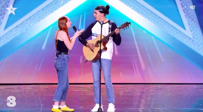 Abigail and Federico on Italy's Got Talent Abigail and Federico on Italy's Got Talent