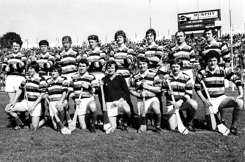 The Glen Rovers team before the county final.