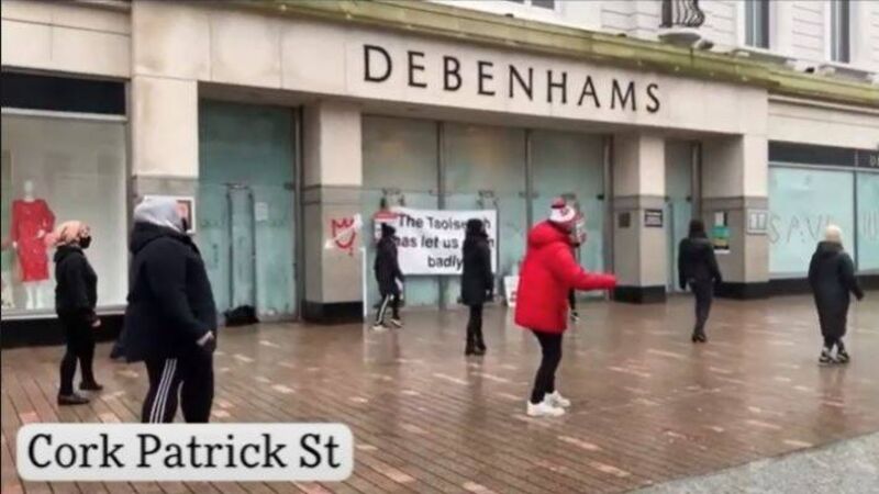 WATCH: Former Debenhams workers take on Jerusalema challenge