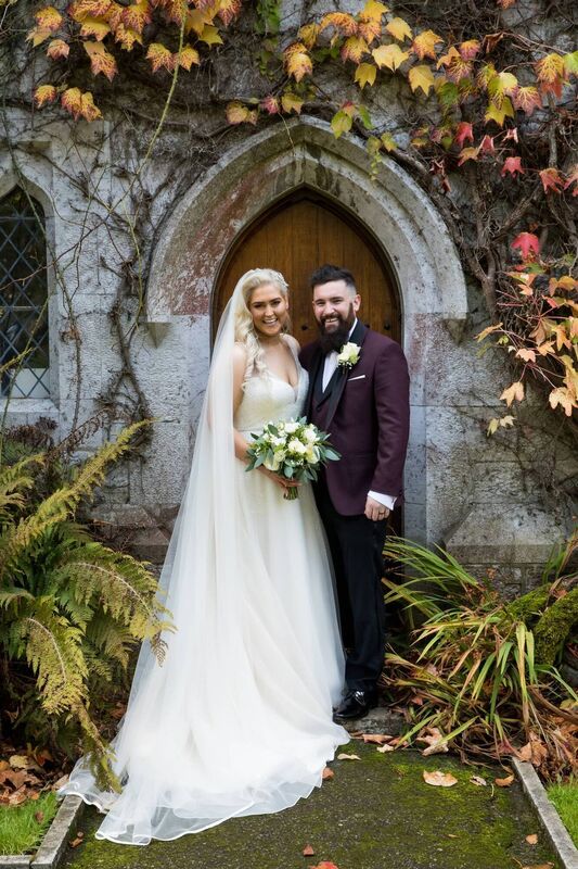 SAYING I DO: Michelle Condon and Duncan Campbell, who live in Ballincollig, were wed in The Honan Chapel.	Pictures: Laura and Benny Photography