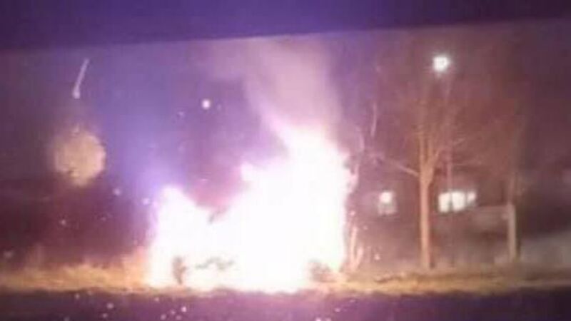 Car fire in Mayfield sparks fear and frustration