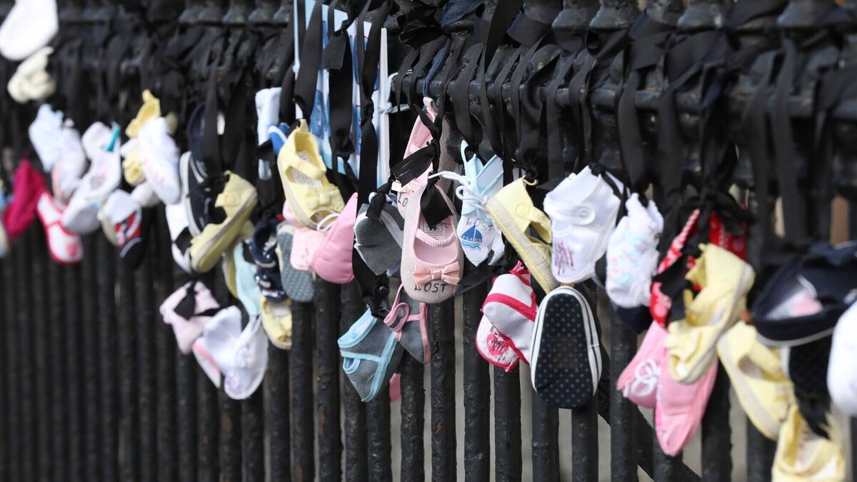 Protest held to mark winding up of Mother and Baby homes commission 