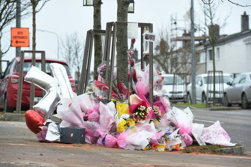 Flowers, tributes, photos, candles and messages at the scene of the road traffic accident on Harbour View Road, Cork in which 16yo Kimberly O'Connor lost her life. Flowers, tributes, photos, candles and messages at the scene of the road traffic accident on Harbour View Road, Cork in which 16yo Kimberly O'Connor lost her life.