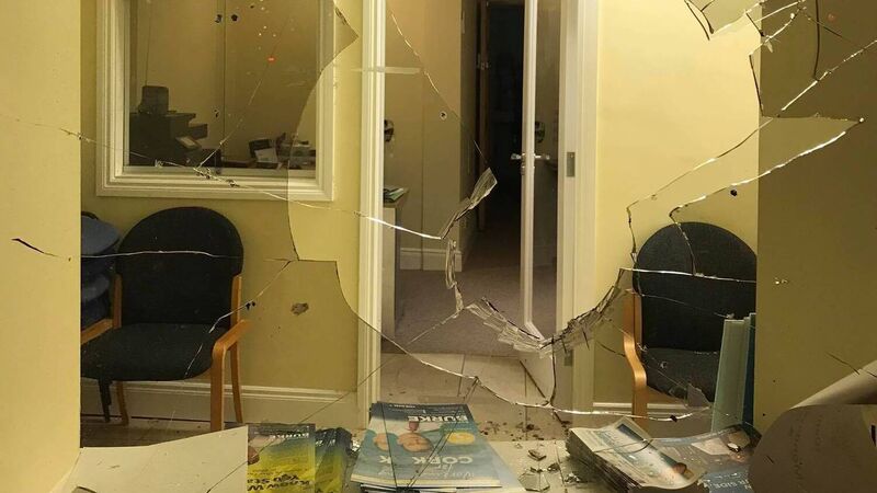 Cork General Election candidatehas constituency office window smashed and 250 posters stolen