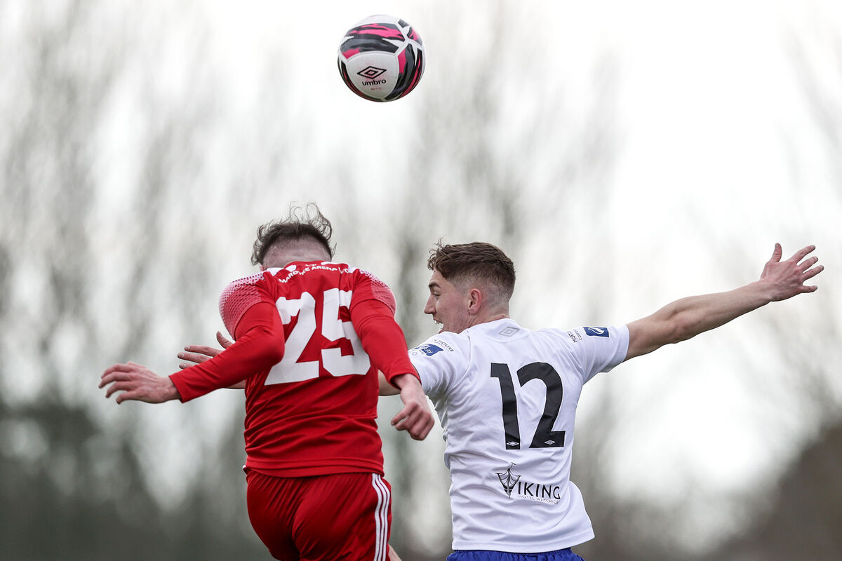 Cork City's Gordon Walker and John Martin of Waterford. Picture: INPHO/Laszlo Geczo Cork City's Gordon Walker and John Martin of Waterford. Picture: INPHO/Laszlo Geczo