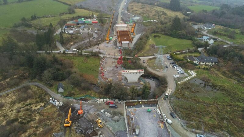Pictures: Progress made on N22 road development with construction of 121-metre bridge