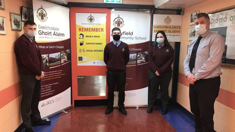 'Thrilled to hear the sound of voices in the school again': Cork principal looks forward to welcoming more students back on Monday 