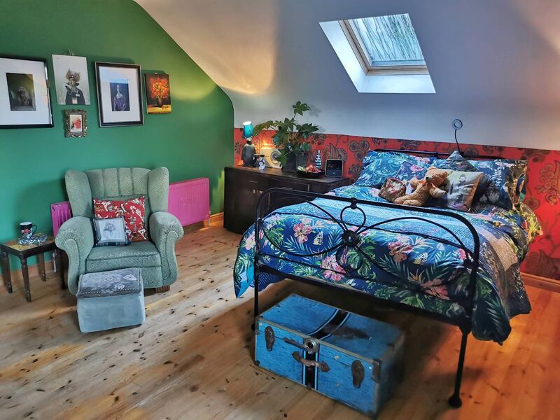GORGEOUS REVAMP: The Master Bedroom which Ger Dorgan revamped during lockdown. Pictures: Ger Dorgan