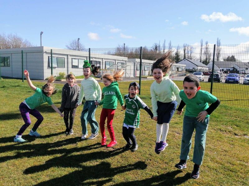 The treats and weather were enjoyed together ahead of St Patrick's Day on Wednesday.