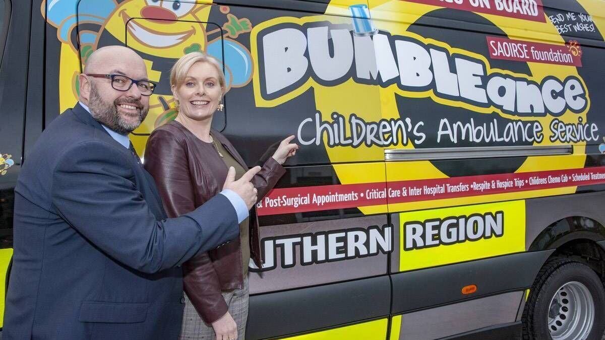 Funding drive for children’s ambulance service which has undertaken 13000 trips