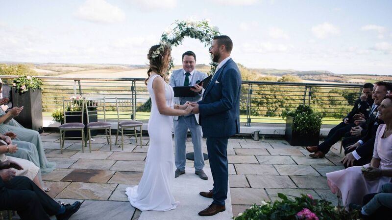 Wedding of the Week: An outdoor wedding overlooking the Cork coast