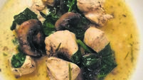 Recipe: A light but warming bowl of goodness... spring chicken