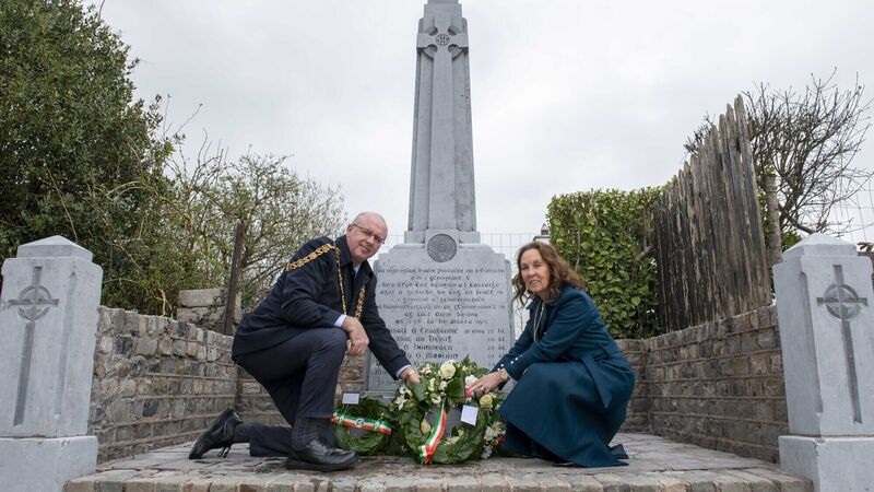 Lord Mayor of Cork lays wreath at the site of the Ballycannon Killings on 100 year anniversary Lord Mayor of Cork lays wreath at the site of the Ballycannon Killings on 100 year anniversary