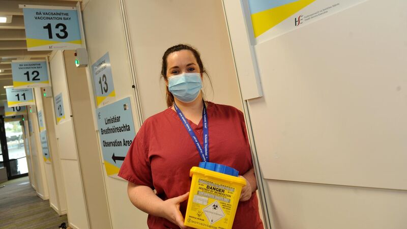 Around 1,400 healthcare workers first to be vaccinated at Páirc Uí Chaoimh's vaccination centre Around 1,400 healthcare workers first to be vaccinated at Páirc Uí Chaoimh's vaccination centre