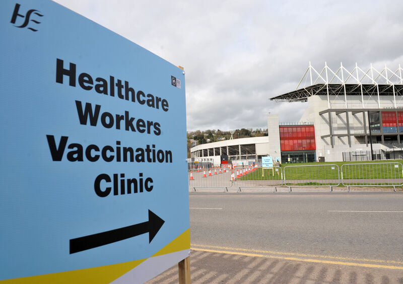 The vaccination centre at Pairc Ui Chaoimh will administer its first vaccinations (to healthcare workers) on Thursday, 25th March 2021. The vaccination centre at Pairc Ui Chaoimh will administer its first vaccinations (to healthcare workers) on Thursday, 25th March 2021.