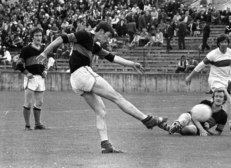 Seamus Coughlan in action for Nemo in 1973. Seamus Coughlan in action for Nemo in 1973.