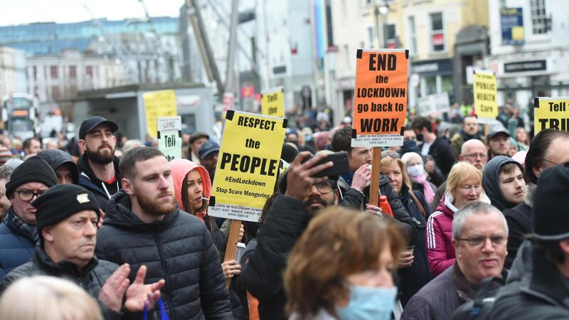 Second anti-lockdown rally to be held in Cork city centre this weekend Second anti-lockdown rally to be held in Cork city centre this weekend