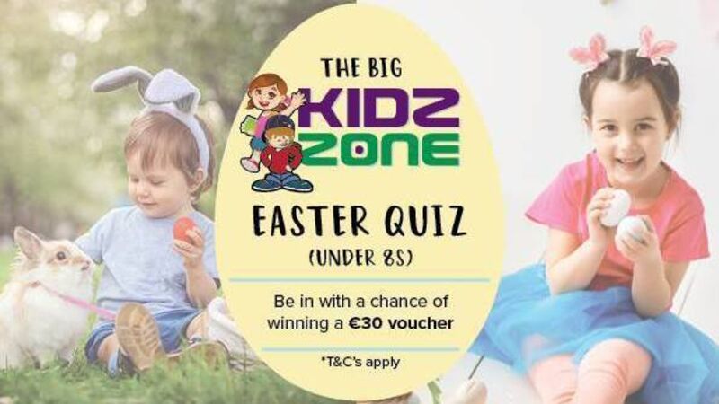 Calling Cork kids... take part in our Big Easter Quiz (Under 8s) and win a prize