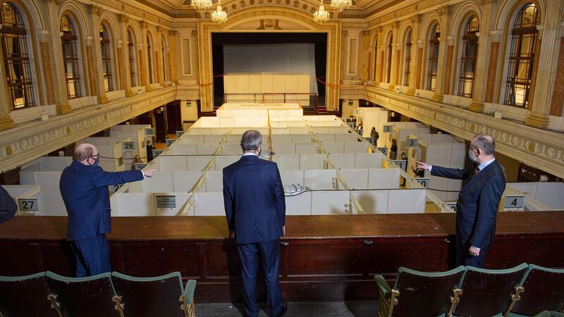 Vaccination centre at City Hall to rollout vaccine to healthcare workers from tomorrow